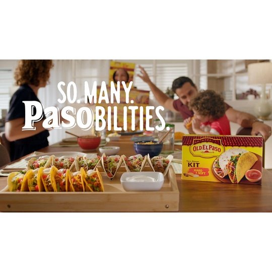 Old El Paso Soft Taco Dinner Kit, Easy Meal Prep, 12.5 oz.