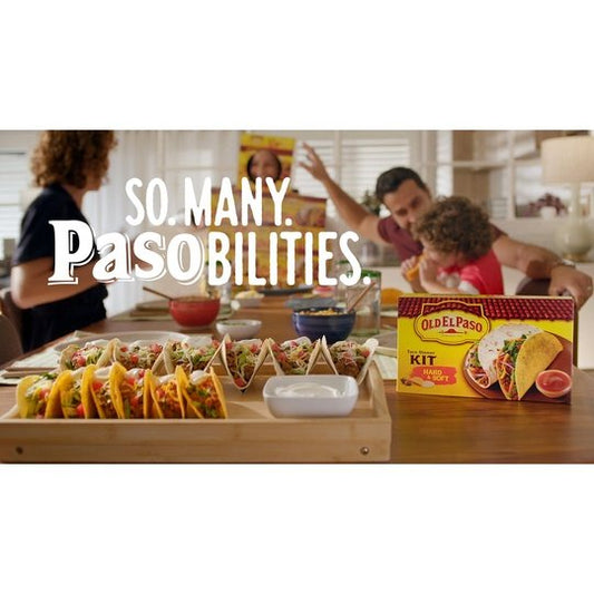 Old El Paso Soft Taco Dinner Kit, Easy Meal Prep, 12.5 oz.