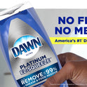 Dawn EZ-Squeeze Platinum Dish Washing Liquid Dish Soap, Refreshing Rain Scent, 18.0 fl oz