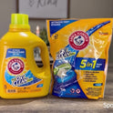 Arm & Hammer Plus OxiClean 5-in-1 Laundry Detergent Power Paks, 42 Count (Packaging may vary)