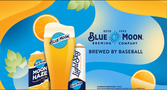 Blue Moon Belgian White Wheat Ale Craft Beer, 15 Pack, 12 fl oz Cans, 5.4% ABV