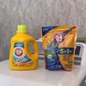 Arm & Hammer Plus OxiClean 5-in-1 Laundry Detergent Power Paks, 42 Count (Packaging may vary)