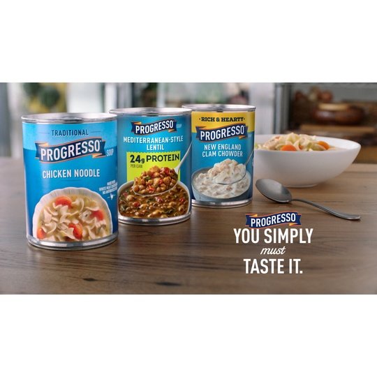 Progresso Rich & Hearty, Chicken & Homestyle Noodle Canned Soup, 19 oz.