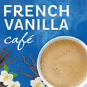 Maxwell House International French Vanilla Sugar Free Decaf Instant Coffee, Decaffeinated, 4 oz. Canister