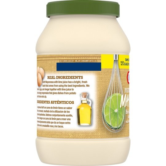 Kraft Mayonesa (Mayonnaise) with Lime Juice, 30 fl oz Jar