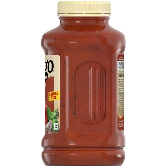 Prego Italian Tomato Spaghetti Sauce Flavored with Meat, 45 oz Jar