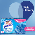 Suavitel Complete Fabric Softener Dryer Sheets, Field Flowers, 70 ct
