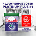Cascade Platinum Plus Dishwasher Detergent Pacs, Fresh, 36 Count