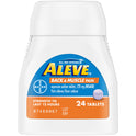 Aleve Back & Muscle Pain Reliever Naproxen Sodium Tablets, 24 Count