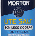 Morton Salt Lite Salt, 11 oz Canister