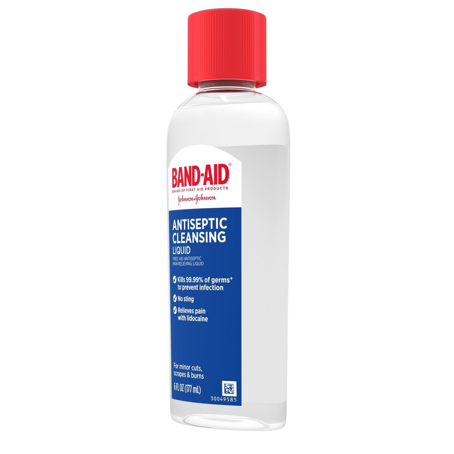 Band-AidBrand Pain Relieving Antiseptic Cleansing Liquid, 6 fl. Oz