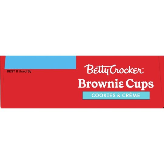 Betty Crocker Brownie Cups Mix, Cookies and CrÃ¨me, 13.6 oz