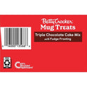 Betty Crocker Mug Treats Triple Chocolate Cake Mix with Fudge Frosting, 4 Servings, 12.5 oz.