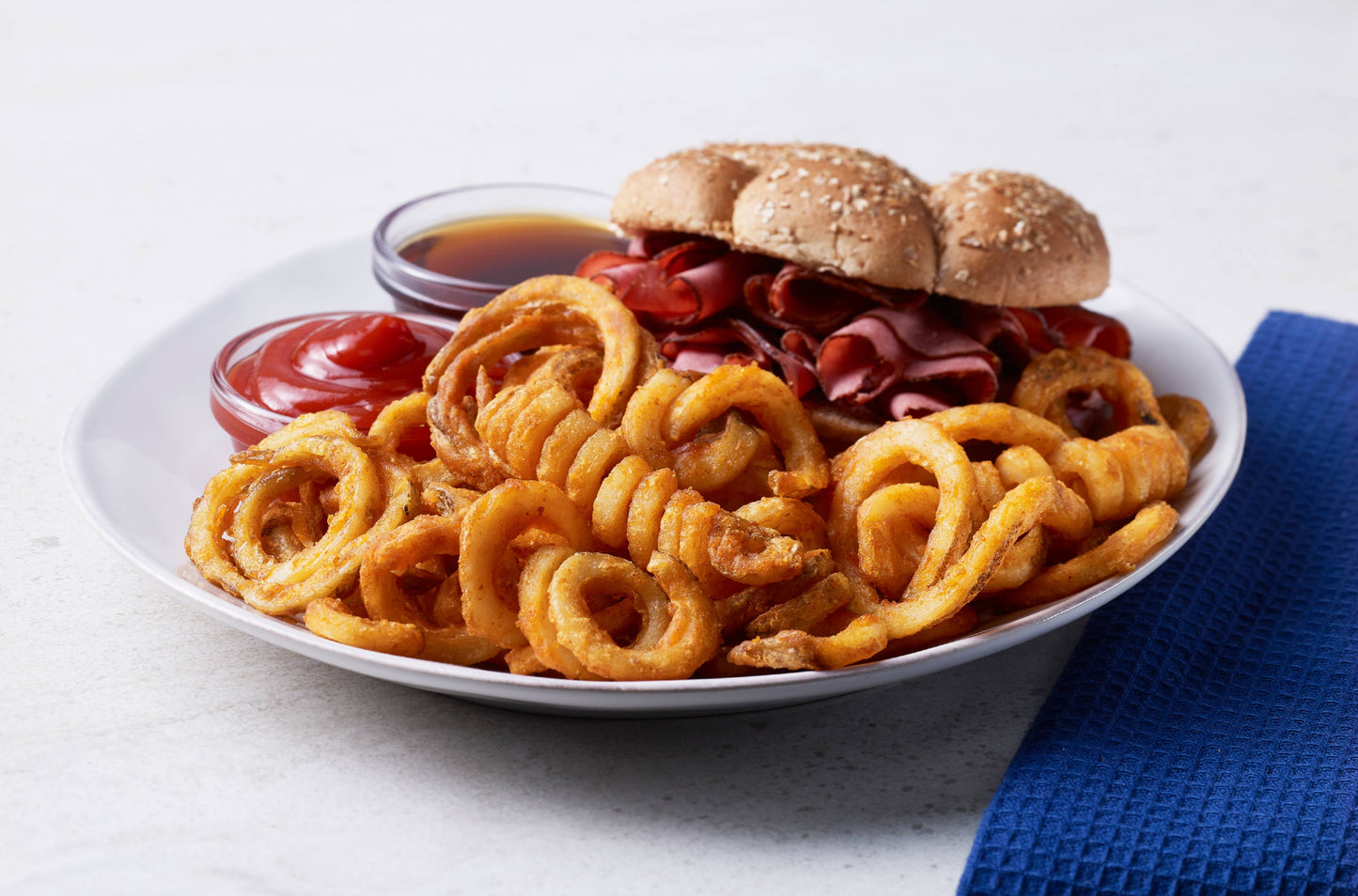 Arby's Seasoned Curly Fries, 40 oz (Frozen)