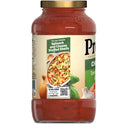 Prego Chunky Tomato with Garlic and Onion Spaghetti Sauce, 24 oz Jar