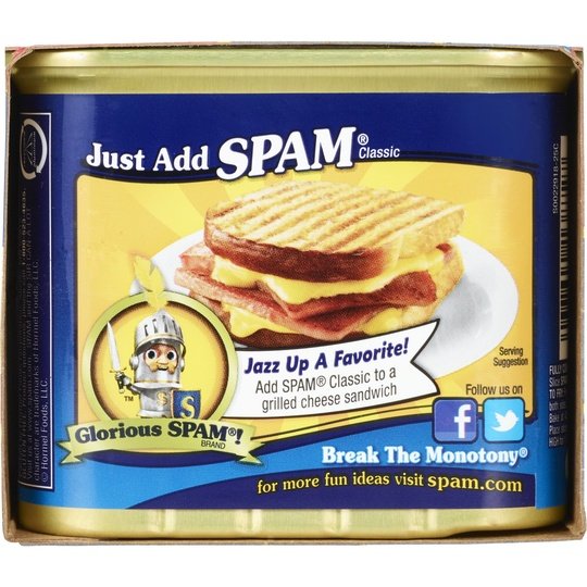 SPAM Classic, 12 oz (2 Pack Canned)