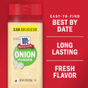 McCormick Onion Powder, 7.62 oz Mixed Spices & Seasonings