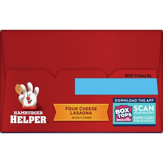 Hamburger Helper, Four Cheese Lasagna, Twin Pack