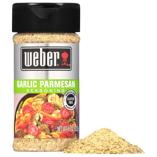 Weber Garlic Parmesan Seasoning, 4.3 oz