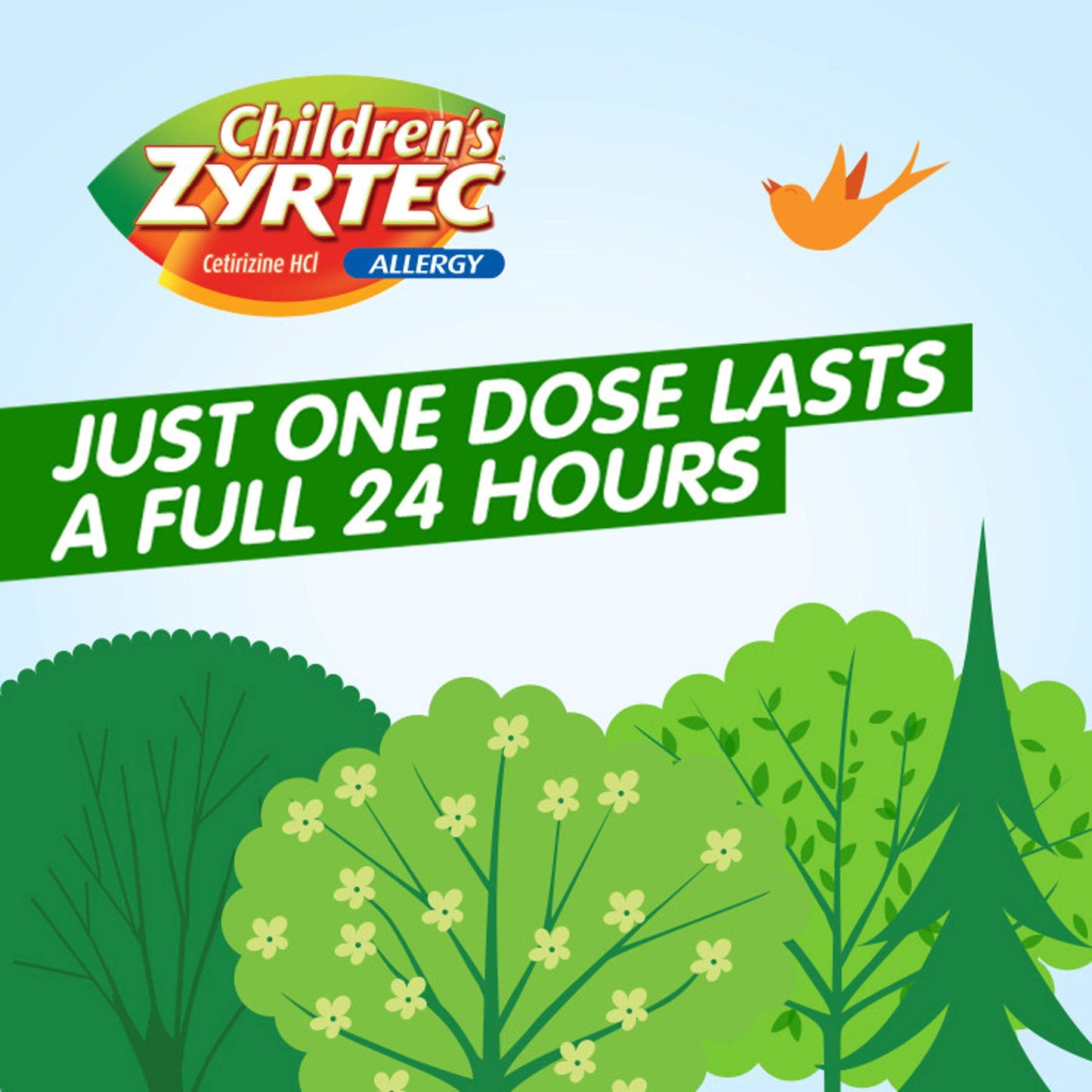 Children's Zyrtec 24 Hour Allergy Relief Syrup, Grape Flavor, 4 fl. oz