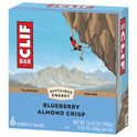 CLIF BAR - Blueberry Almond Crisp - Made with Organic Oats - 11g Protein - Non-GMO - Plant Based - Energy Bars - 2.4 oz. (6 Pack)