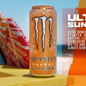 Monster Energy, Ultra Sunrise, Sugar Free Energy Drink, 16 fl oz, Single