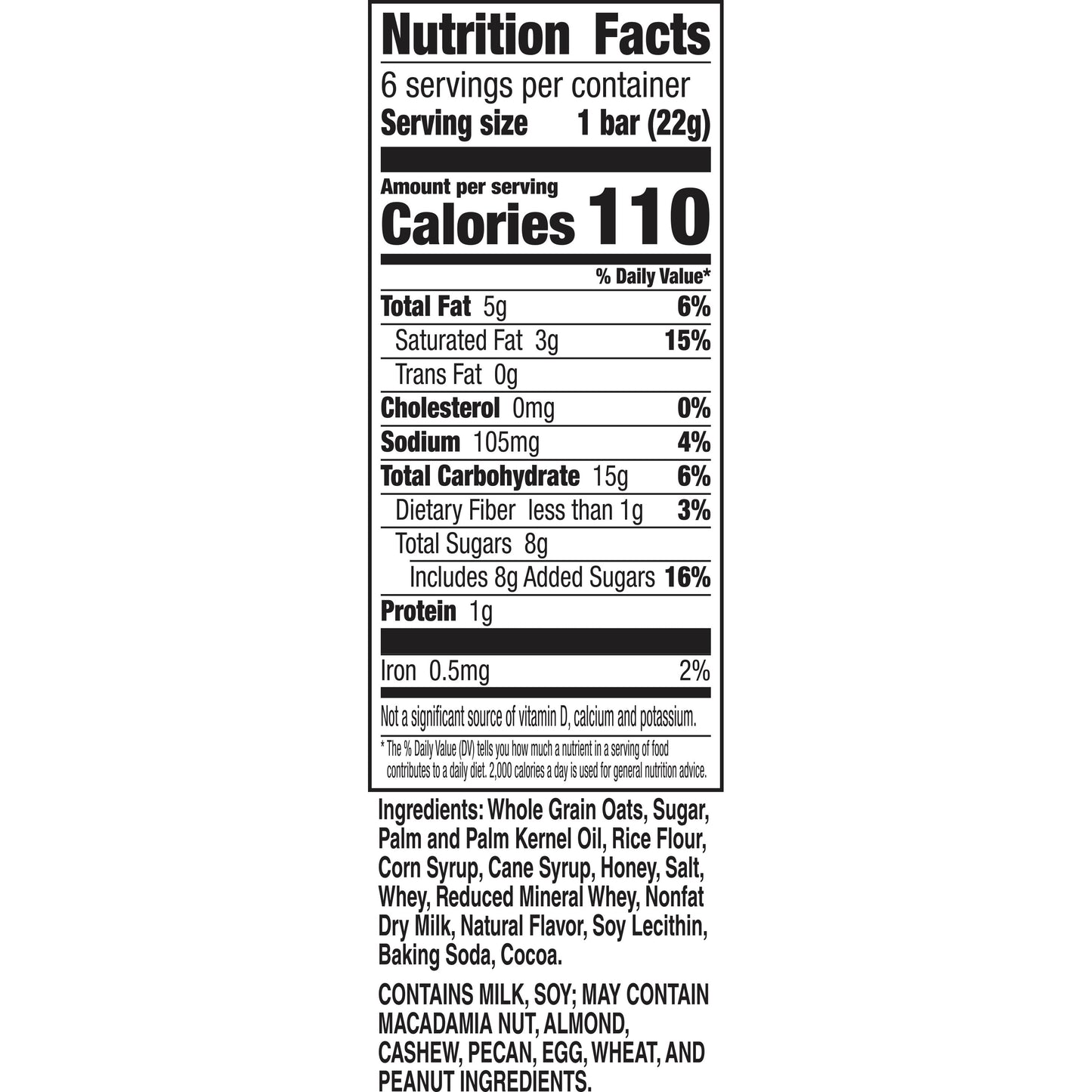 Nature Valley Crunchy Dipped Granola Squares, Salted Caramel, 6 ct, 4.68 OZ