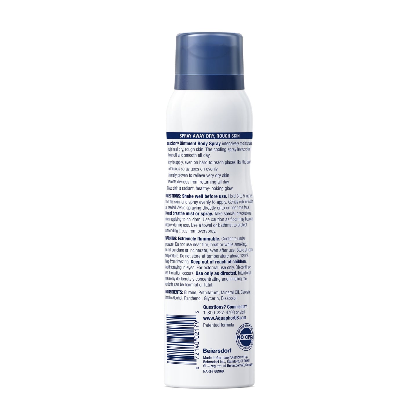 Aquaphor Ointment Body Spray, 3.7 Oz. Spray Can