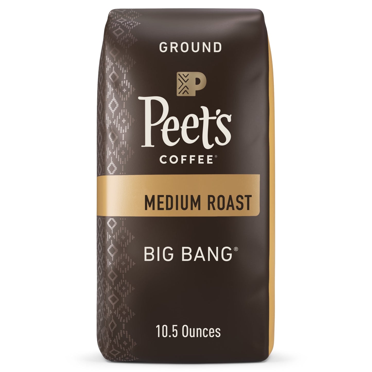 Peet's Coffee Big Bang Ground Coffee, Premium Medium Roast, 100% Arabica, 10.5 oz