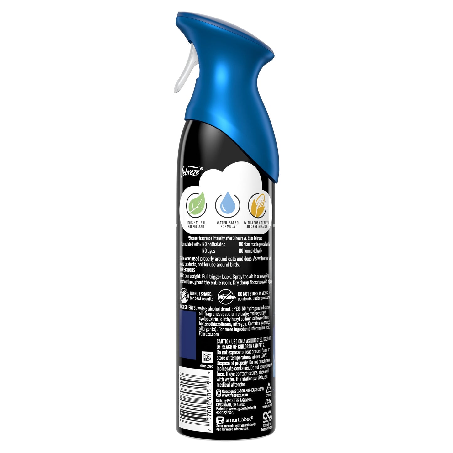 Febreze Unstopables Air Effects Odor-Fighting Air Freshener Breeze, 8.8 oz. Aerosol Can