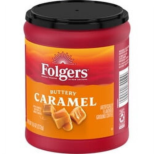 Folgers 9.6 Ounce Buttery Caramel Roast & Ground Coffee