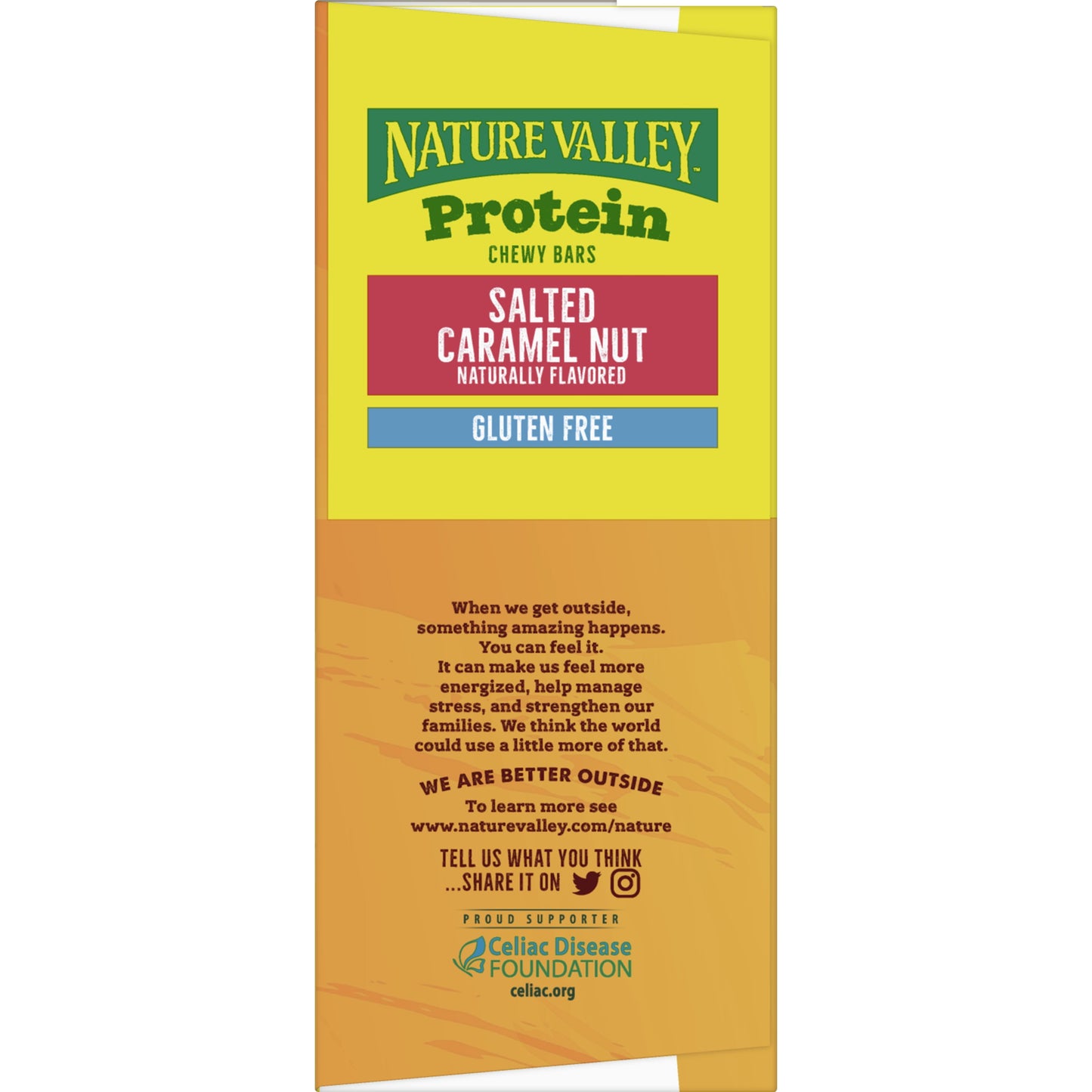 Nature Valley Protein Granola Bars, Salted Caramel Nut, Snack Bars, 15 ct, 21.3 OZ