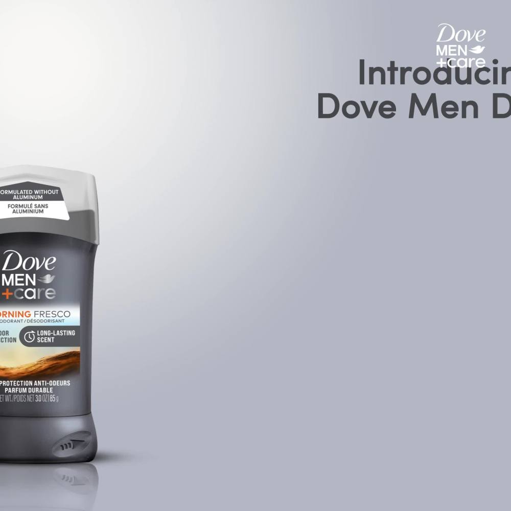 Dove Men+Care Long Lasting Antiperspirant Deodorant Stick, Morning Fresco, 3 oz