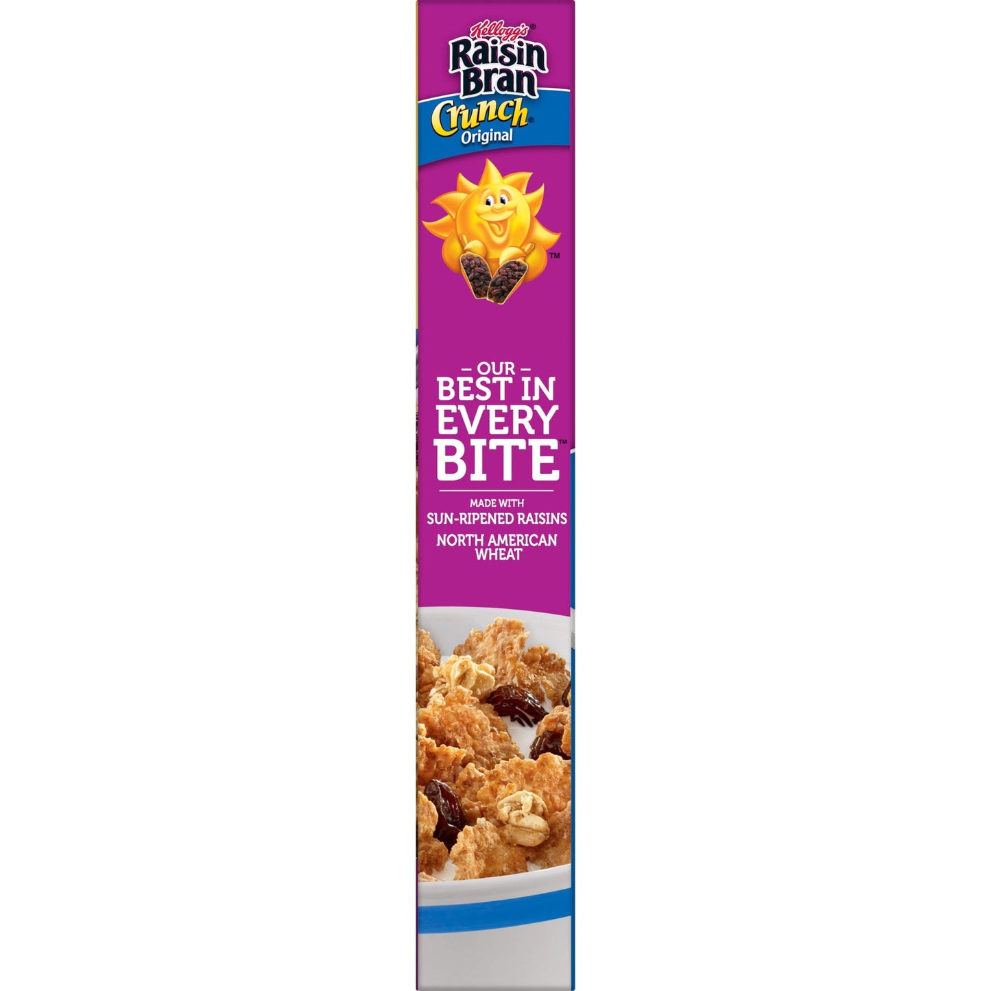 Kellogg's Raisin Bran Crunch Original Breakfast Cereal, 15.9 oz Box