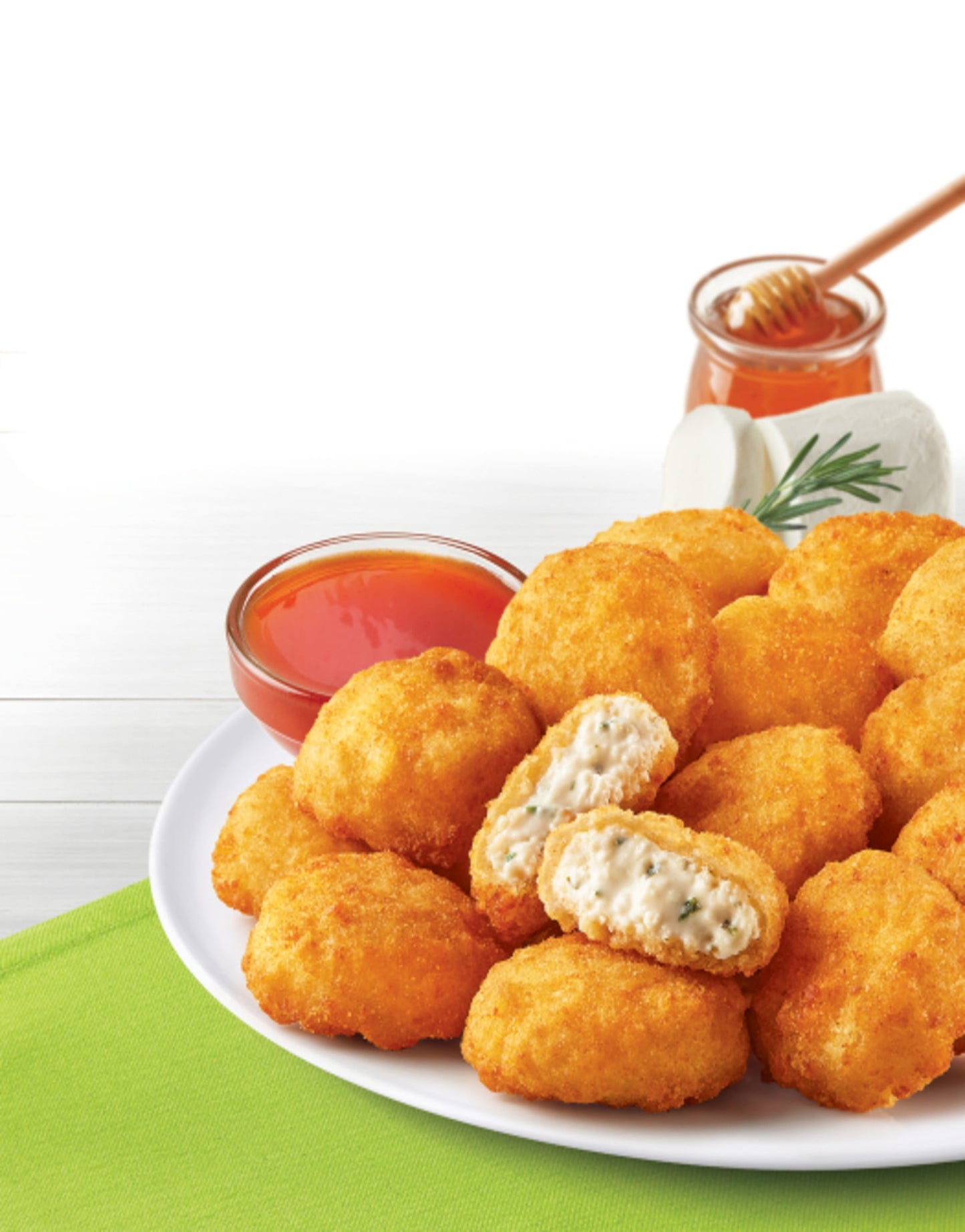 Farm Rich Breaded Goat Cheese Bites, Regular, 15 oz (Frozen)