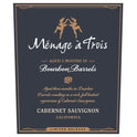 Menage a Trois Bourbon Barrel Cabernet Sauvignon Red Wine, 750 ml Bottle