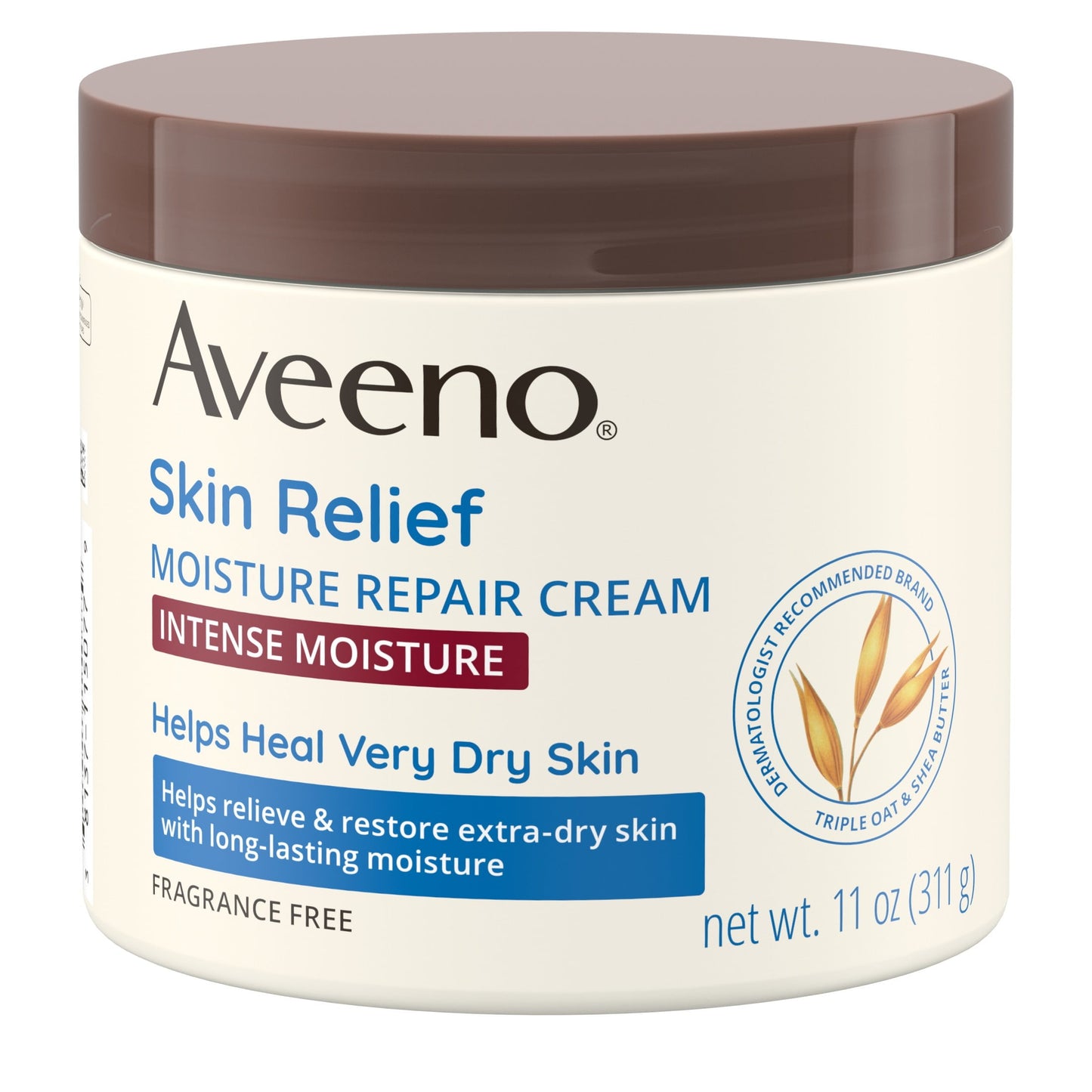 Aveeno Skin Relief Intense Moisturizing Cream, Extra-Dry Skin, 11 oz