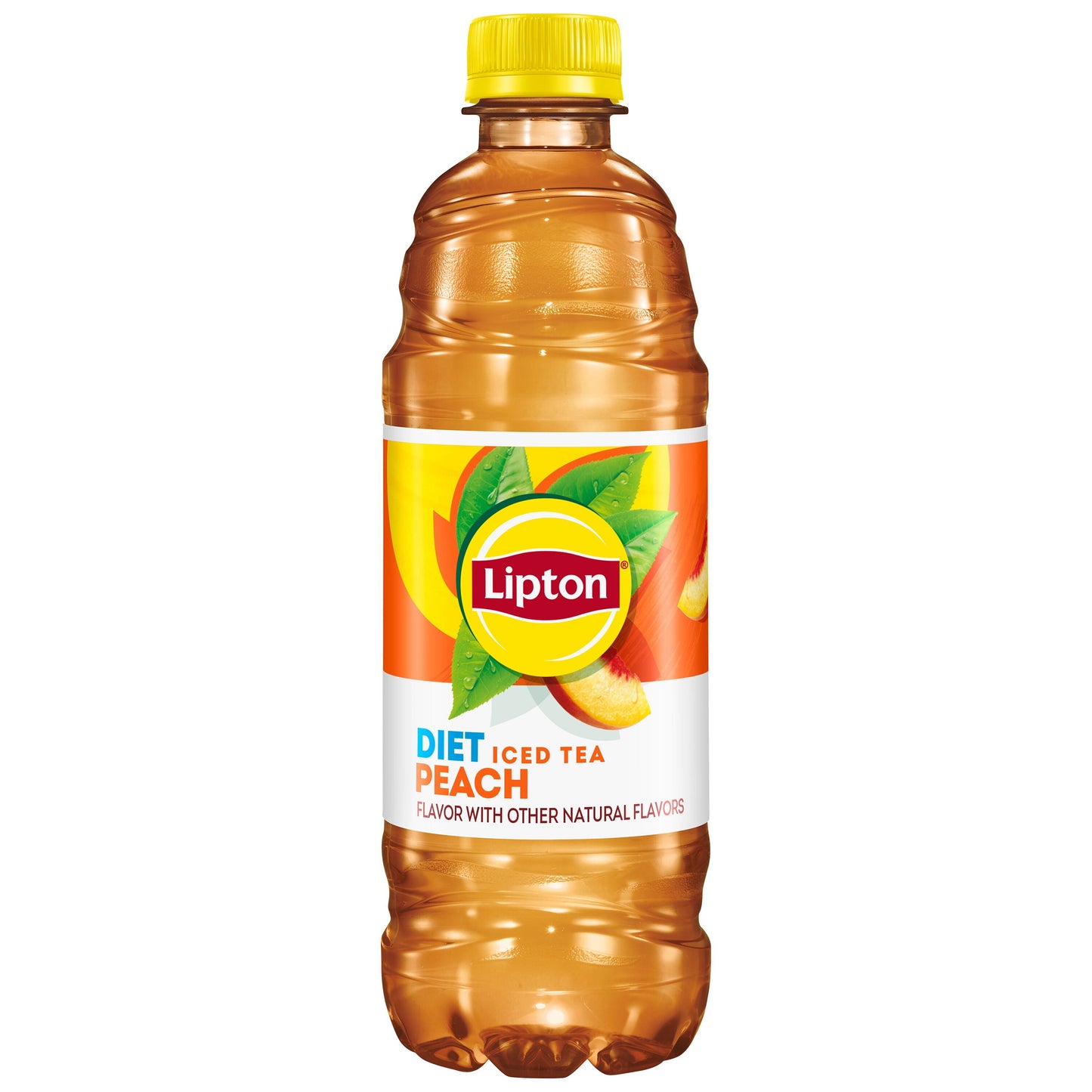 Lipton Diet Peach Iced Tea, 16.9 fl oz, 12 Pack Bottles