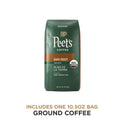 Peet's Coffee USDA Organic Alma De La Tierra Ground Coffee, Premium Dark Roast, 100% Arabica, 10.5 oz