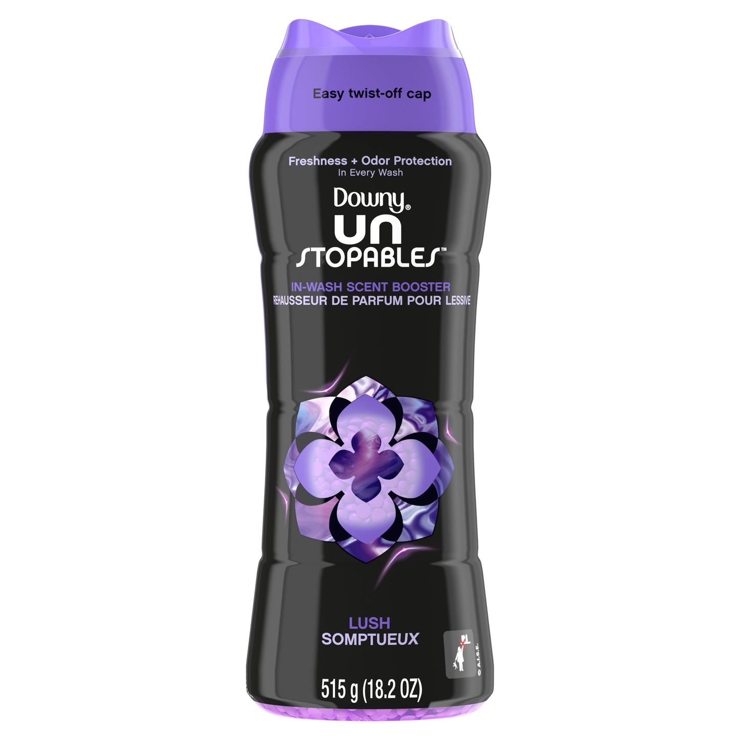 Downy Unstopables In-Wash Laundry Scent Booster Beads, Lush, 18.2 oz