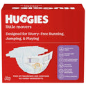 Huggies Little Movers Baby Diapers, Size 4, 104 Ct