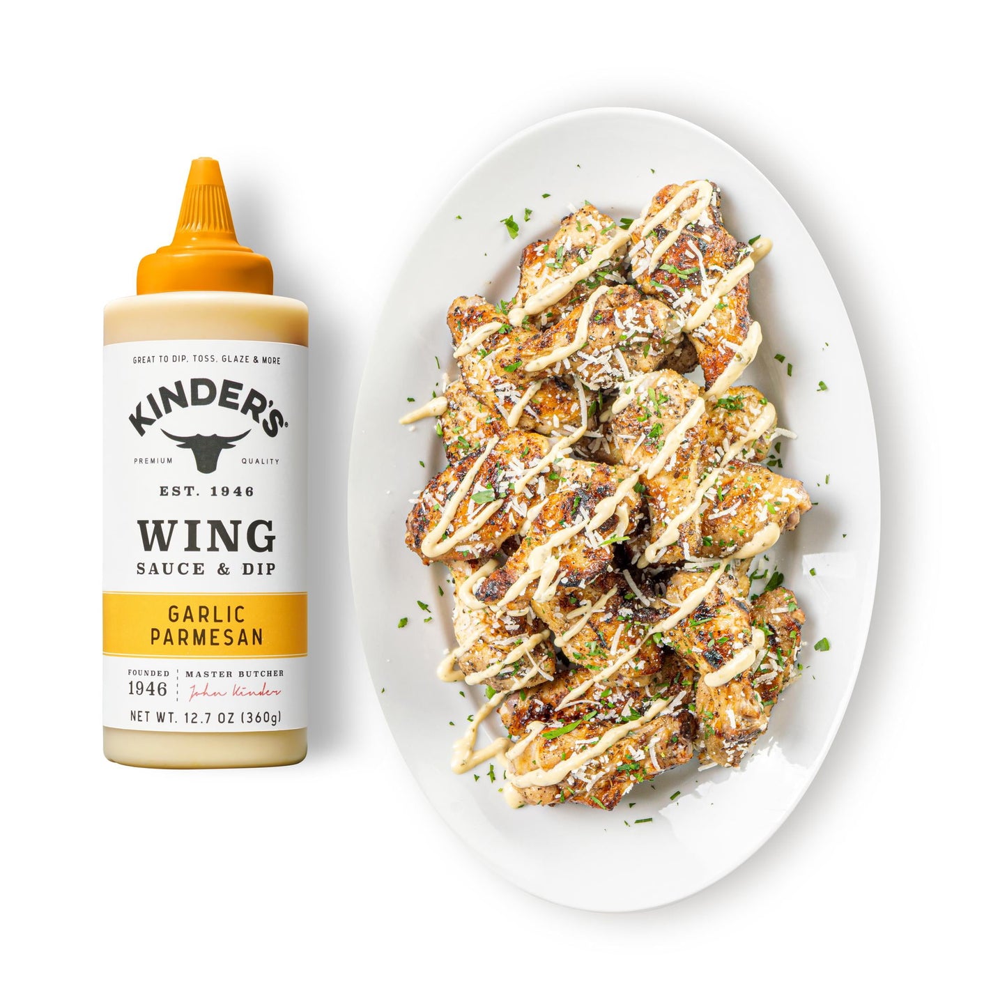 Kinder's Garlic Parmesan Wing Sauce 12.6oz