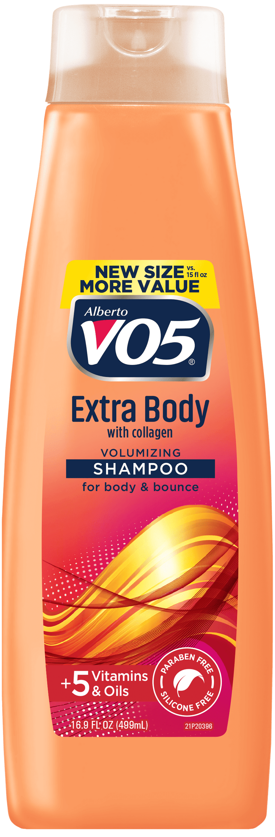 Alberto VO5 Extra Body Volumizing Shampoo with Collagen for All Hair Types, 16.9 oz