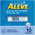 Aleve Tablets Naproxen Sodium Pain Reliever, 10 Count