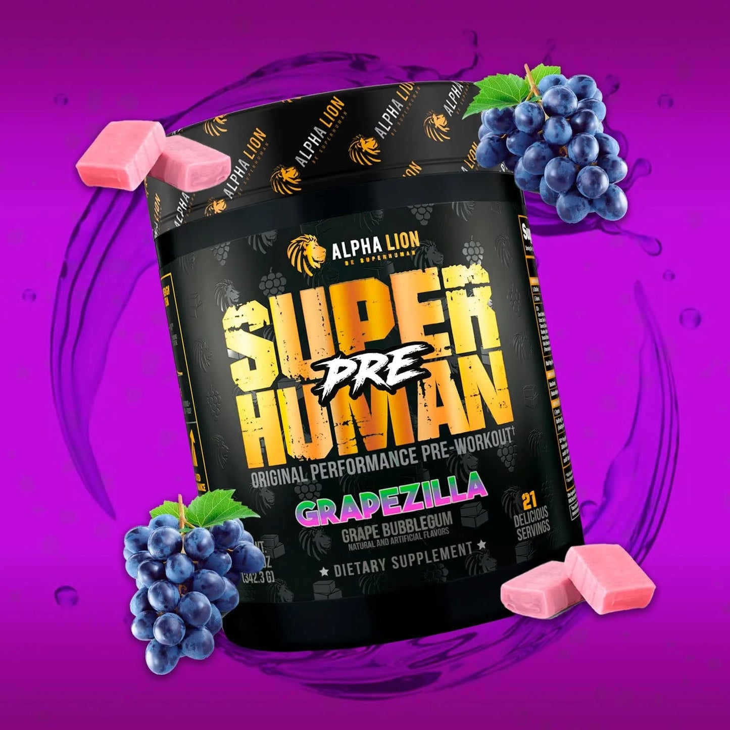 Alpha Lion SuperHuman Pre 21 Servings