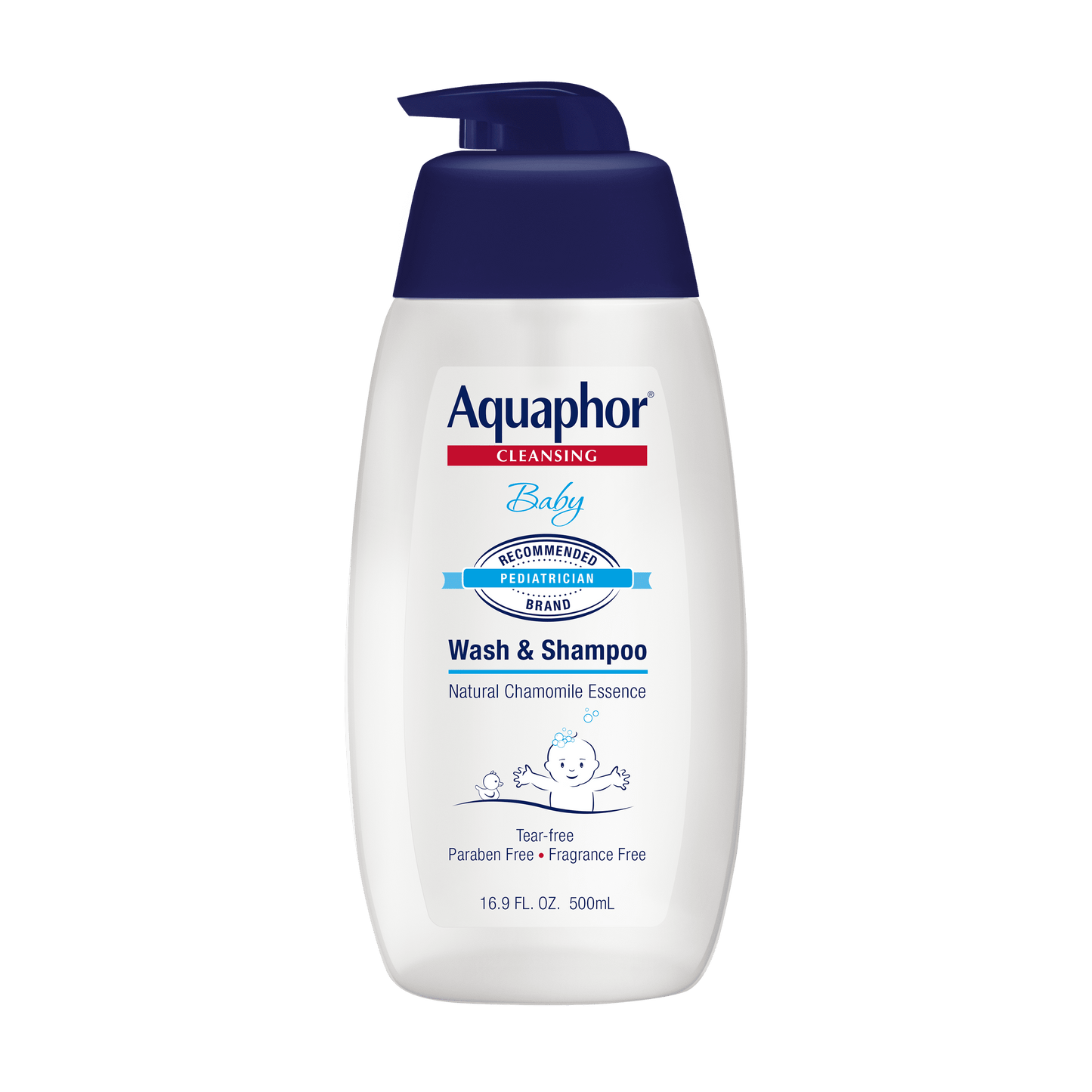 Aquaphor Baby Wash & Shampoo, Tear Free Baby Shampoo and Body Wash