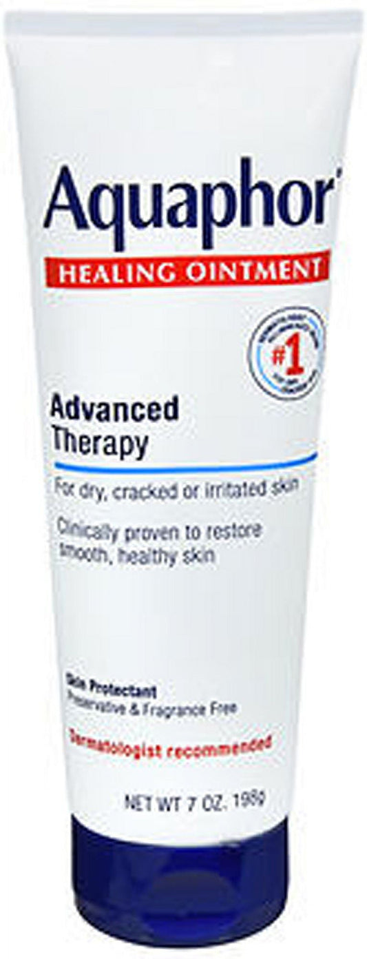 Aquaphor Healing Ointment Advanced Therapy Skin Protectant, 7 Oz Tube