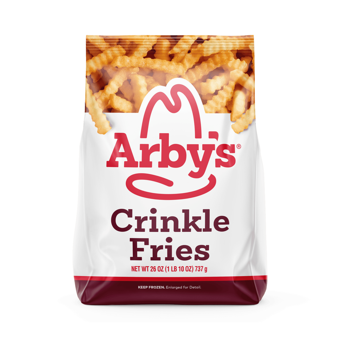 Arby's Crinkle Cut Fries, 26oz Bag (Frozen)