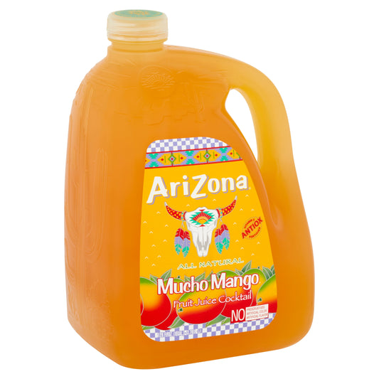 AriZona Kiwi Mucho Mango Juice Cocktail, 128 Fl. Oz.