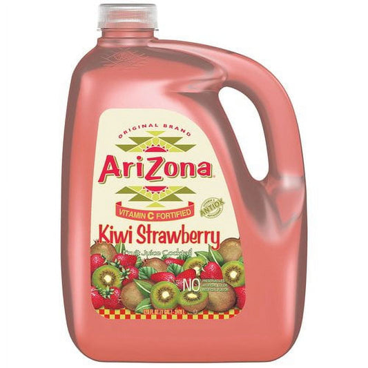 AriZona Kiwi Strawberry Fruit Juice Cocktail, 128 fl oz